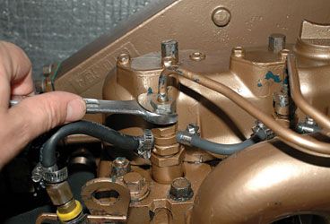 Open The Fuel Line To Bleed Your Diesel Fuel System Cruising World