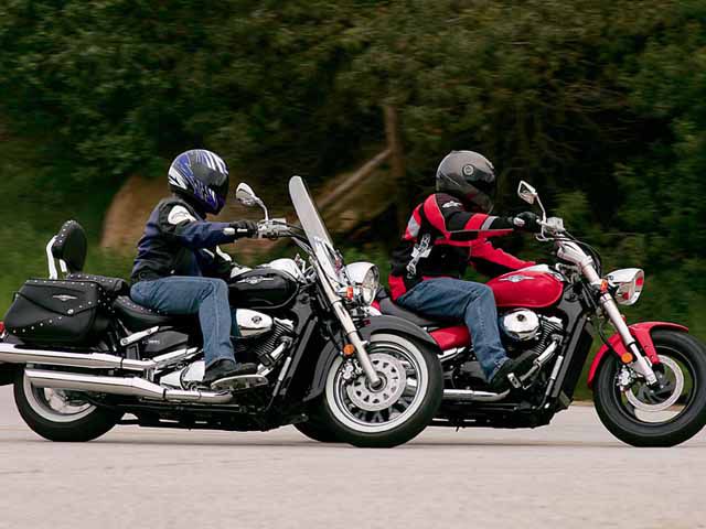 Great Eights Suzuki Boulevard C50t And M50 Motorcycle Tests Motorcycle Cruiser