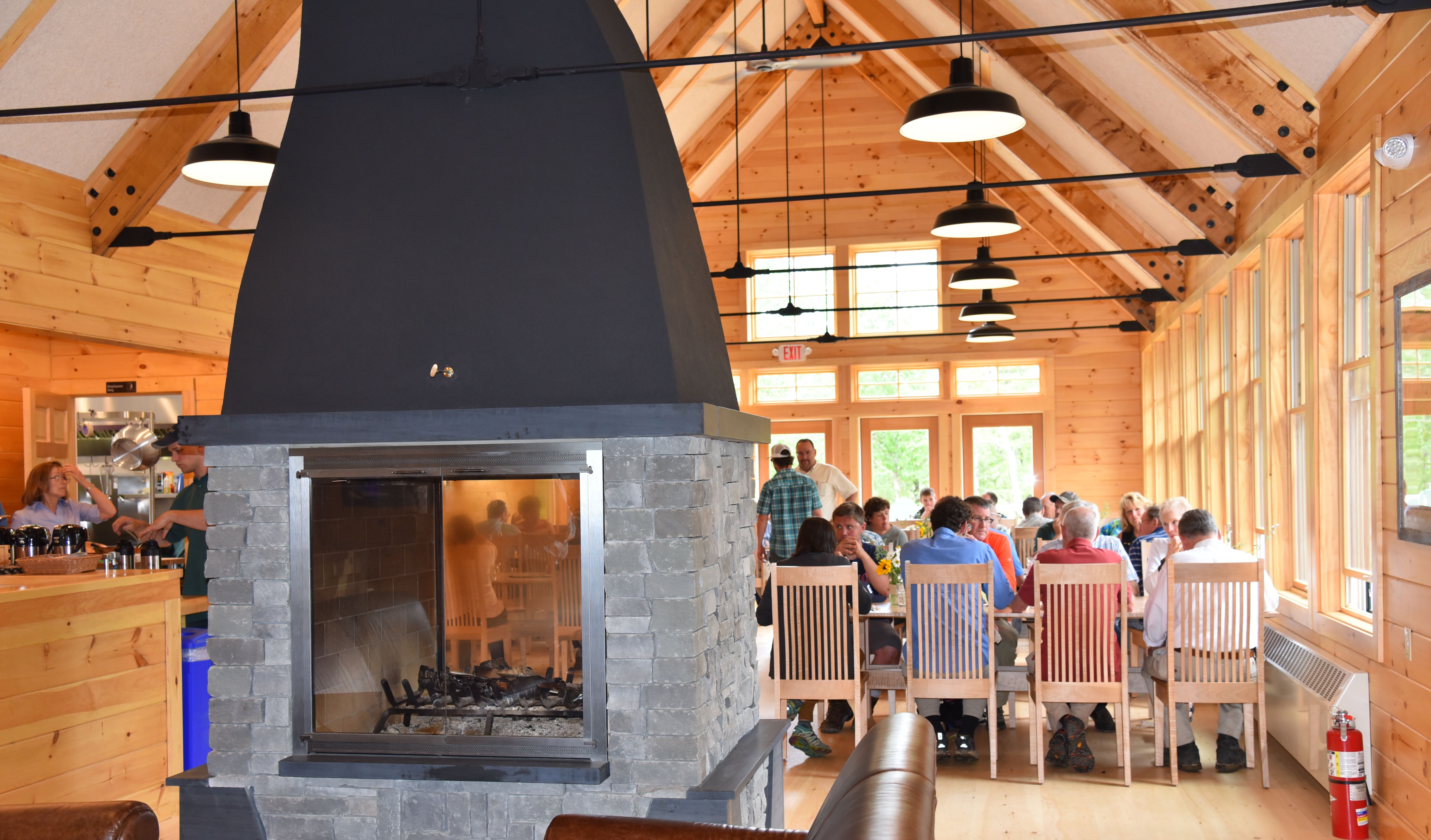 A Look At Amc S Stunning New Maine Lodge The Boston Globe