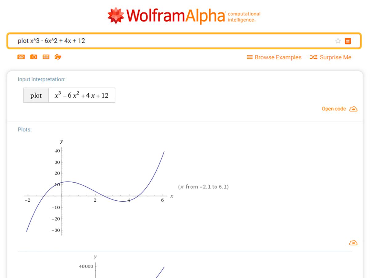 wolfram alpha mathematics