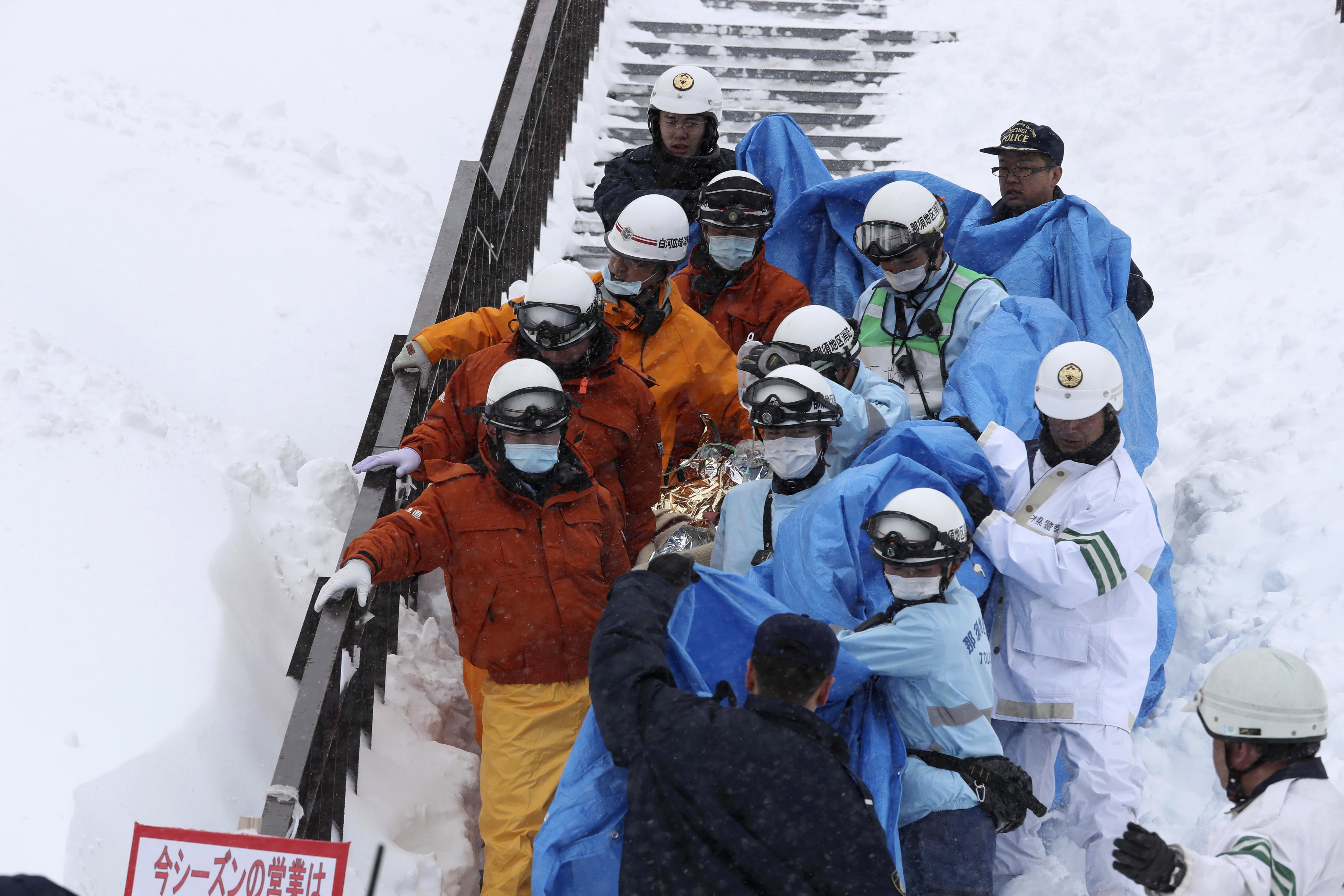 8 Teenagers Presumed Dead After Avalanche In Japan The Boston Globe