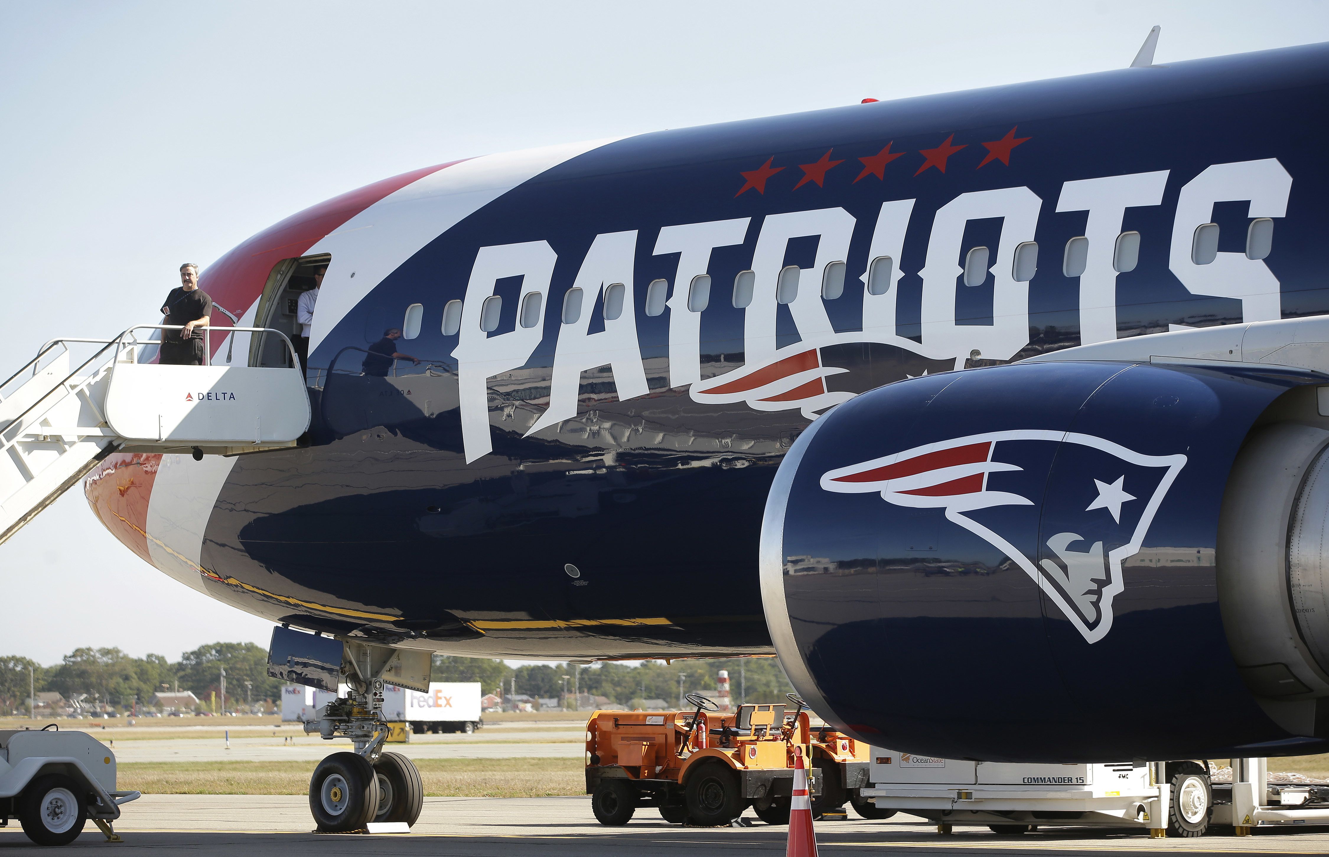 The Patriots Are Using Their New Plane For The First Time