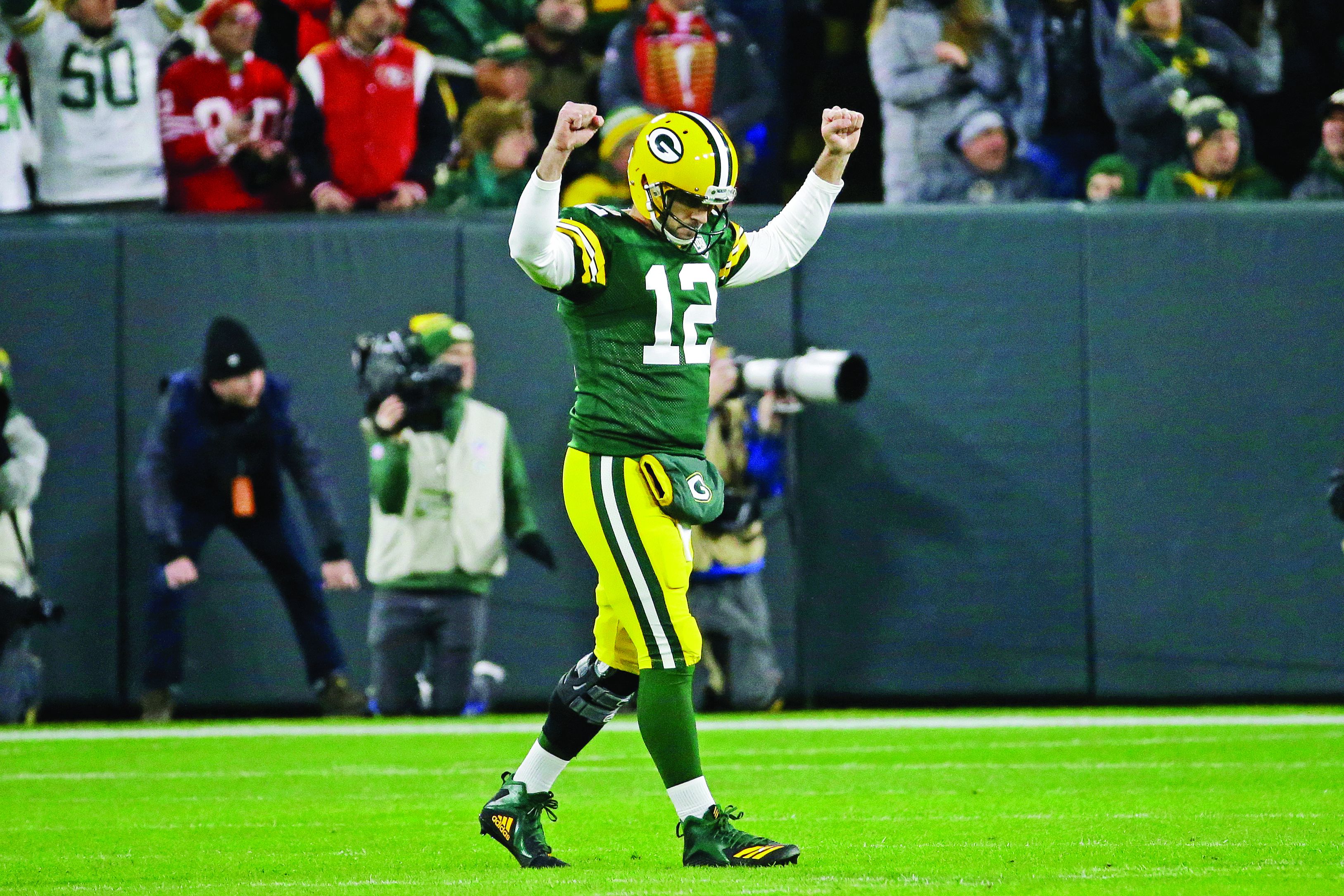 Packers Rally To Beat 49ers 33 30 On Field Goal As Time Expires
