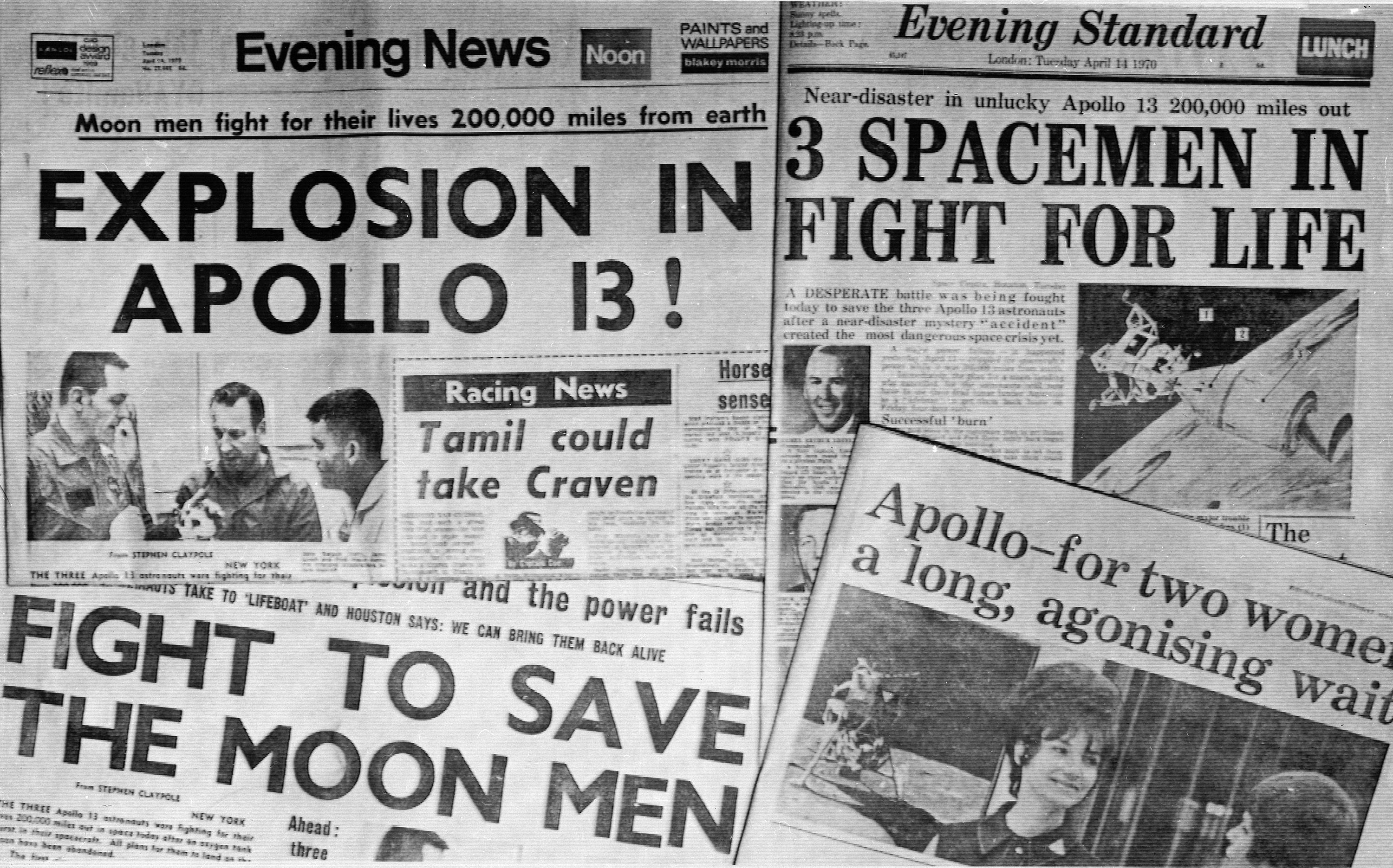 Historic Photos Of Apollo 13 S Aborted But Miraculous Mission