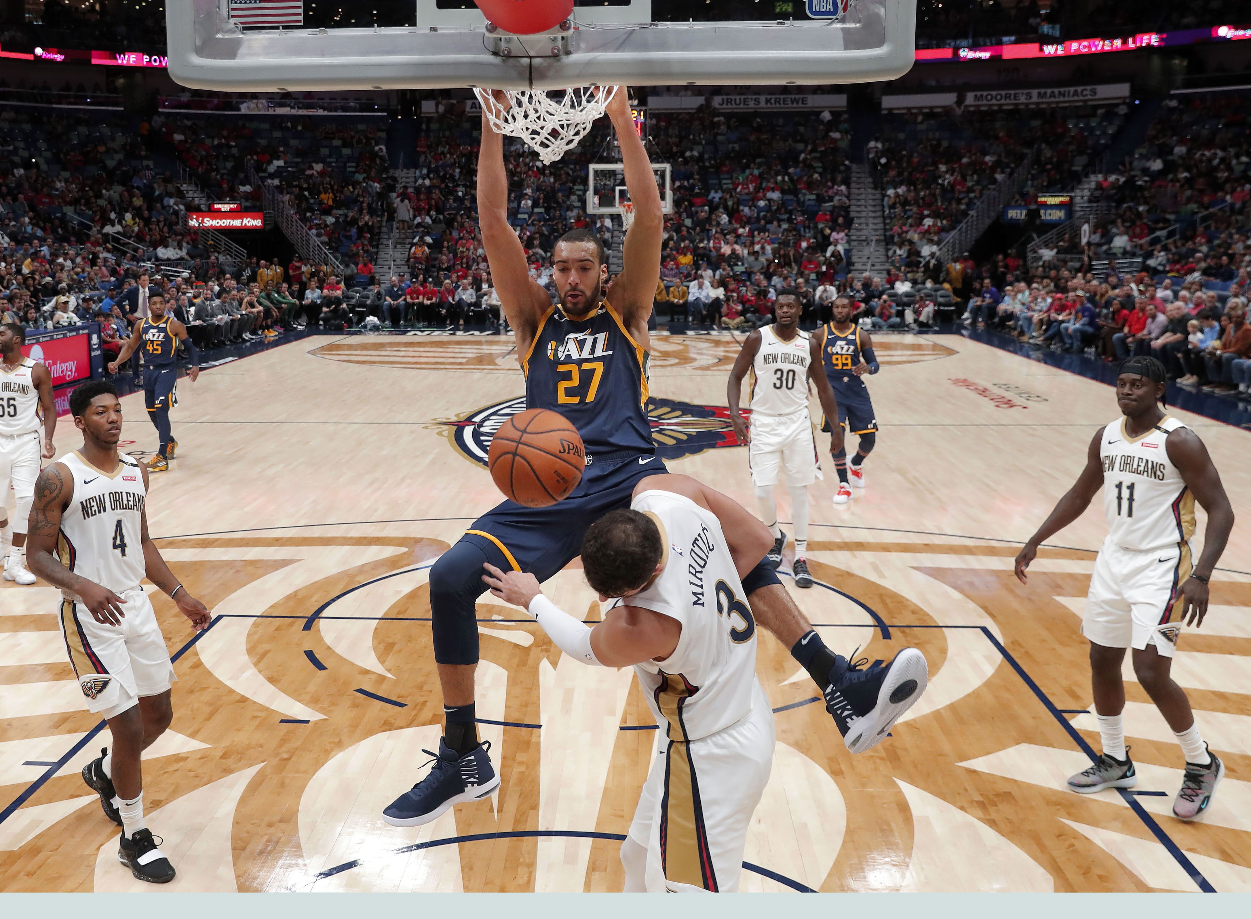 Rudy Gobert Is On Pace For The Most Dunks In Recorded Nba History Here S Why