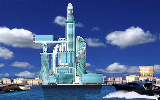 Futuristic Space Hotel Popular Science