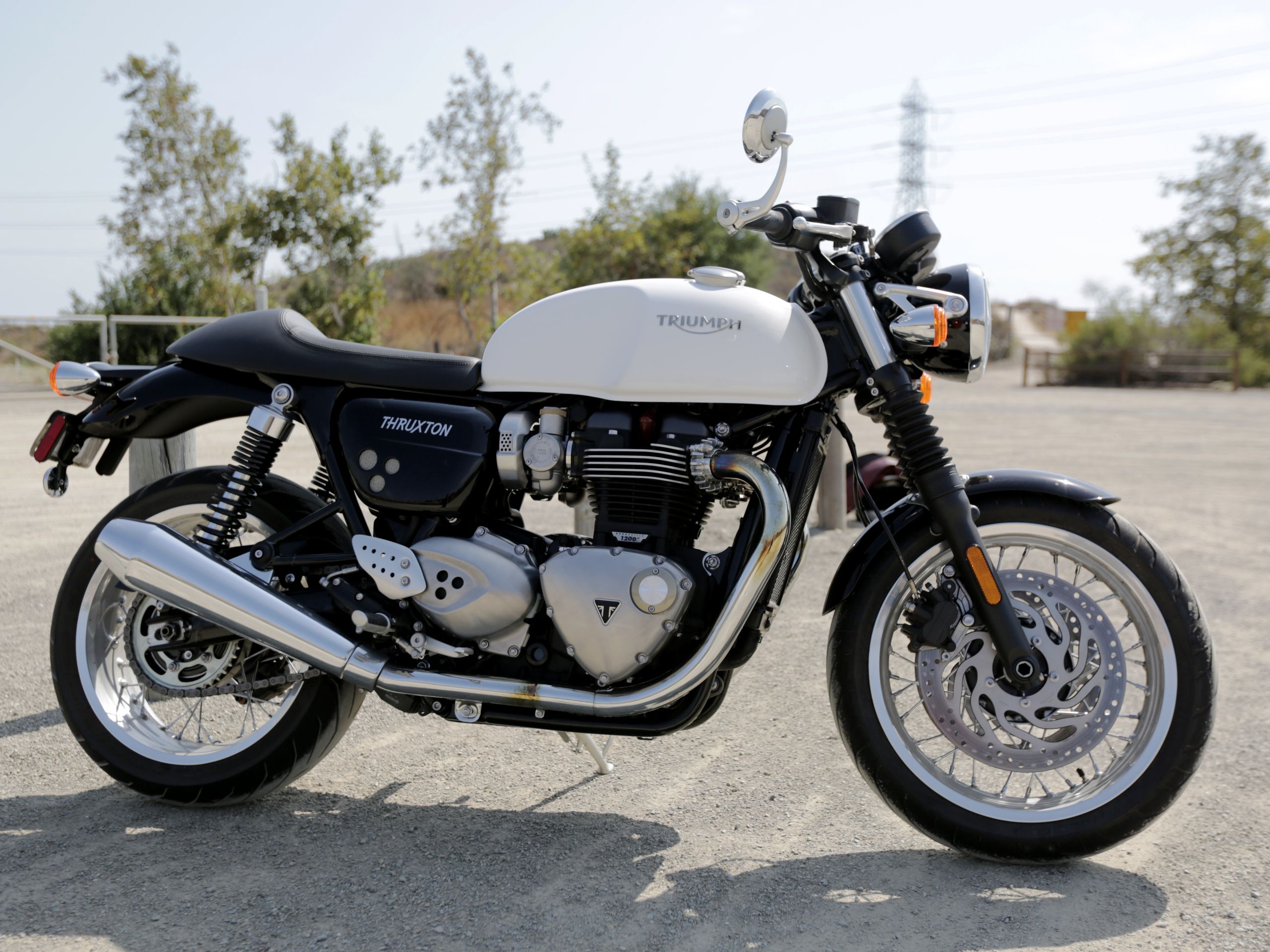 2017 Triumph Thruxton First Ride Review Motorcycle Cruiser