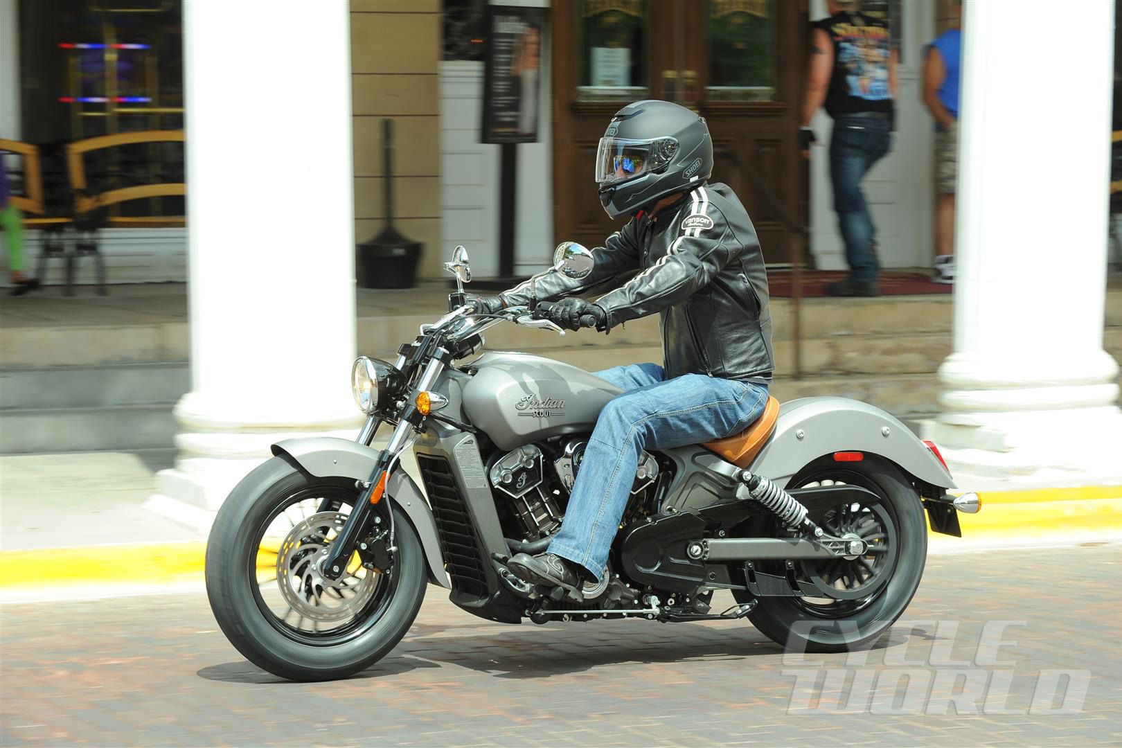 2015 Indian Scout Cruiser Motorcycle Review Road Test Photos Specs Cycle World