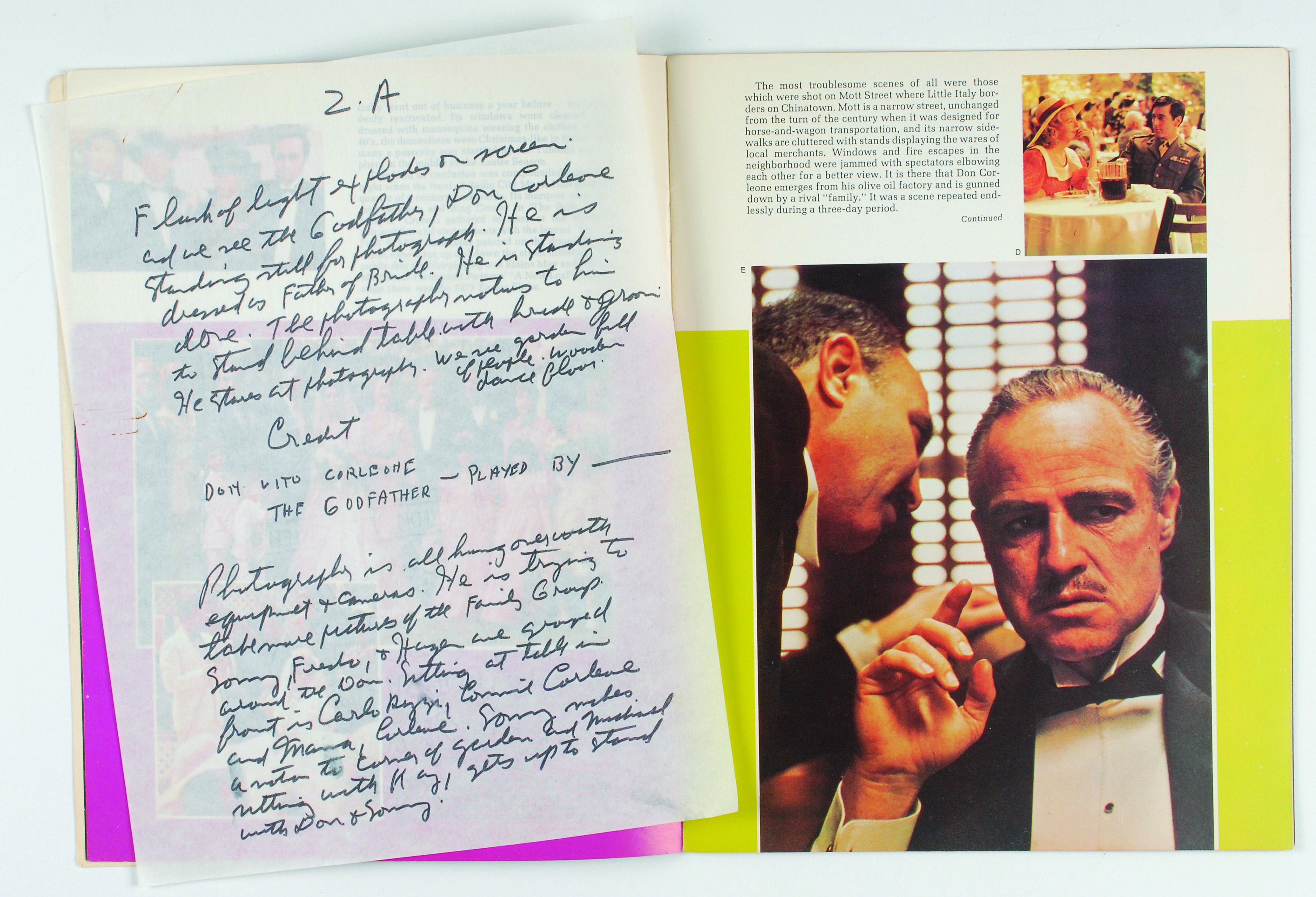 Startling Truths About The Godfather In Mario Puzo Archive The