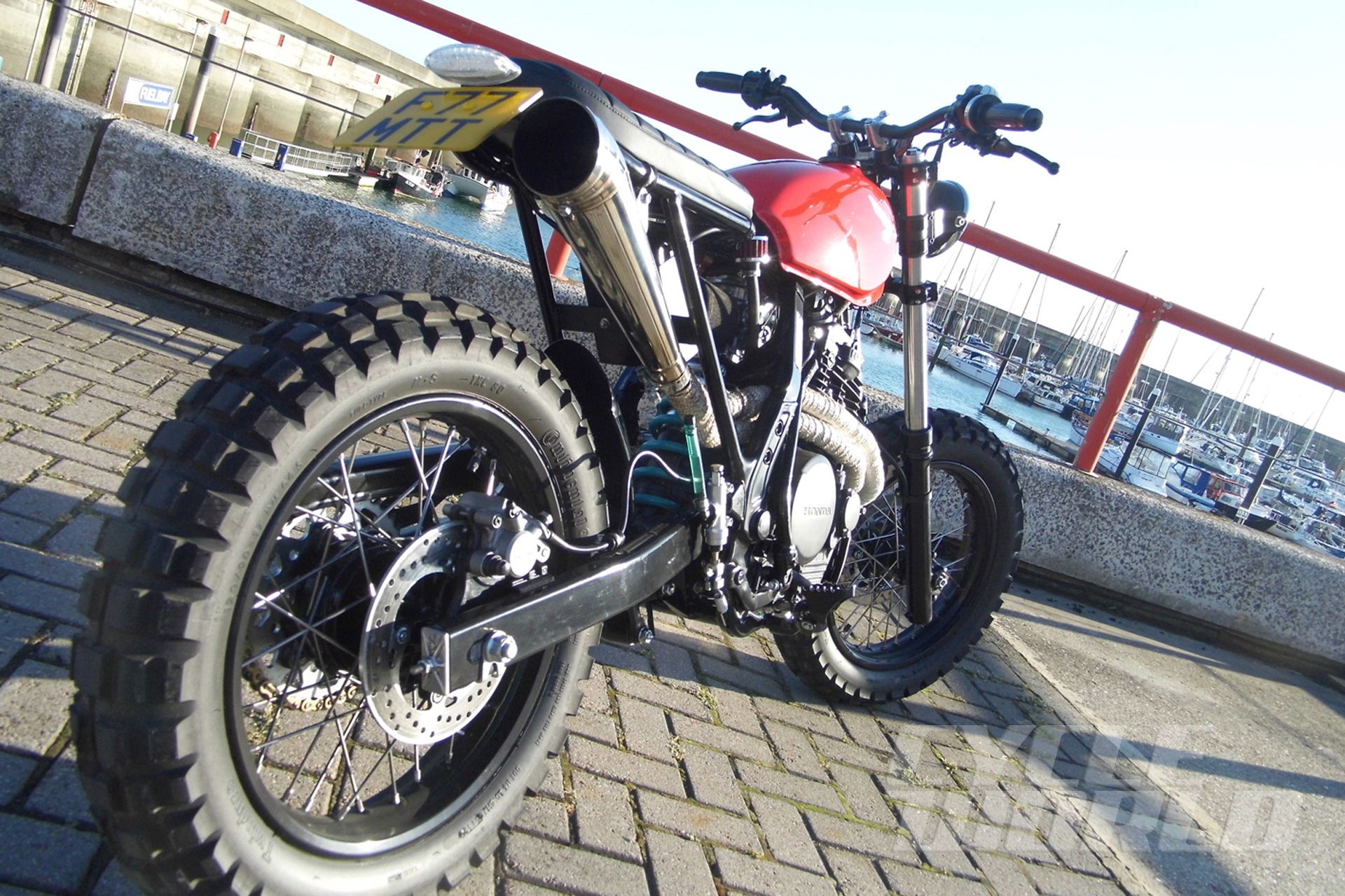 Idp Moto Honda Nx650 Street Tracker Custom Motorcycle Cycle World