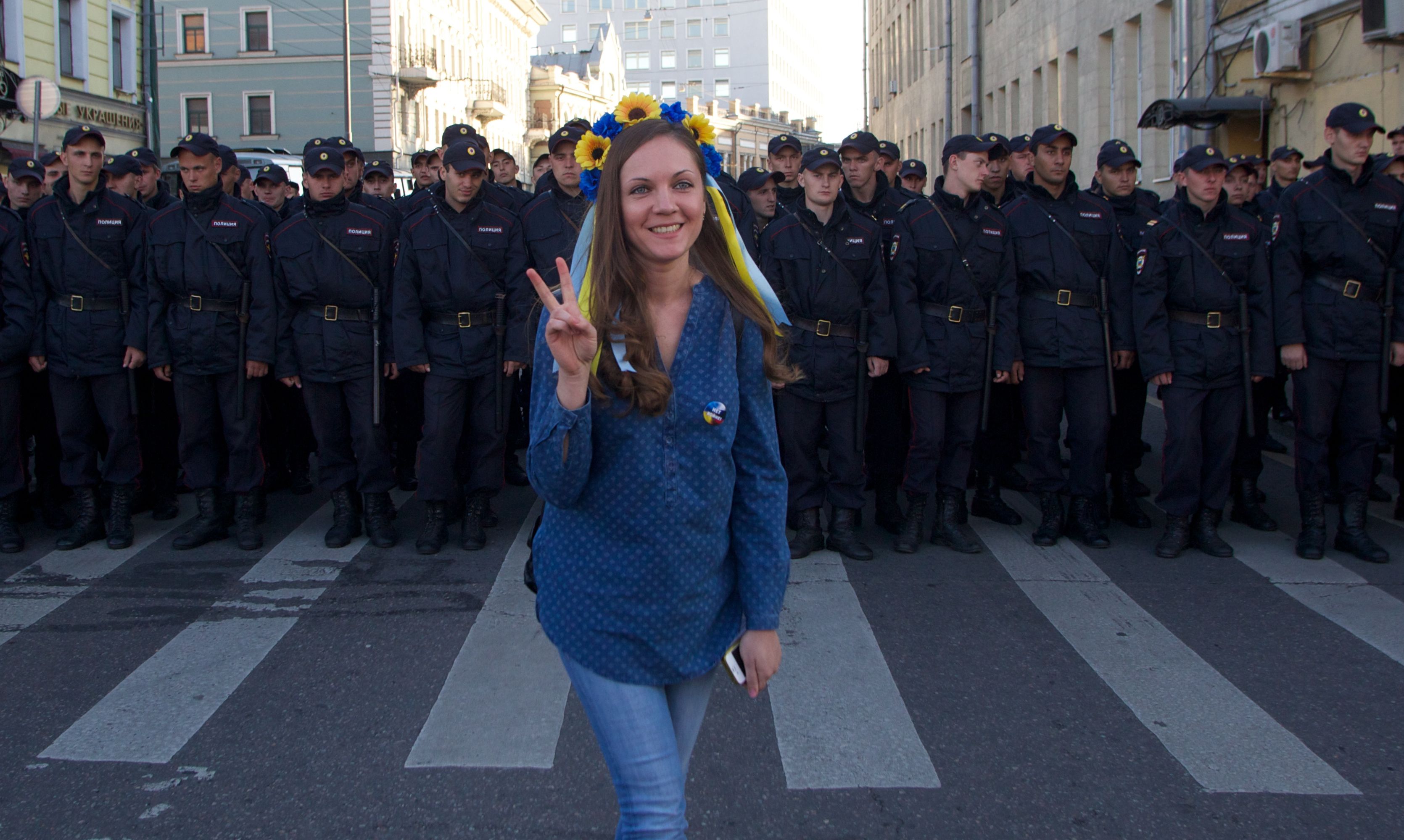 Thousands March In Moscow Against Ukraine Fighting The Boston Globe