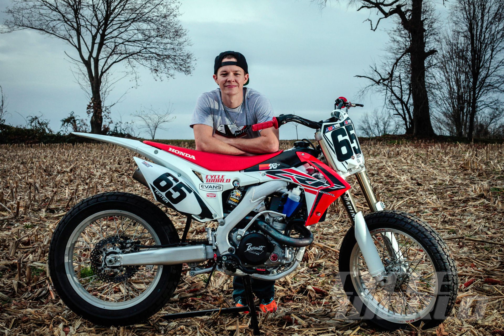 How To Build A Honda Crf450r Flat Tracker Racing Motorcycle Cycle World