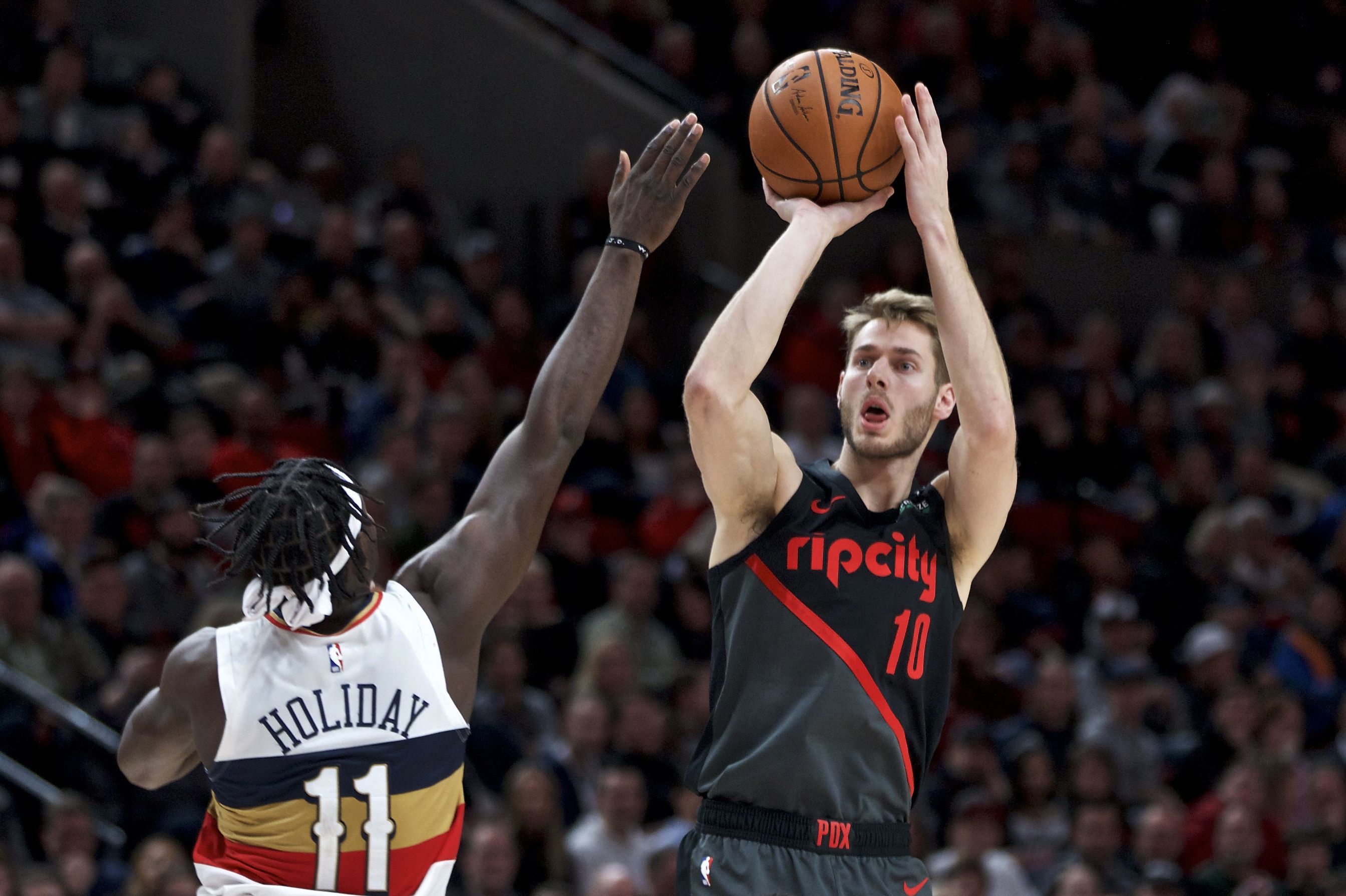 As Nba Trade Chatter Intensifies Moe Harkless And Jake Layman Put On A Show In Trail Blazers Win Over Pelicans Oregonlive Com